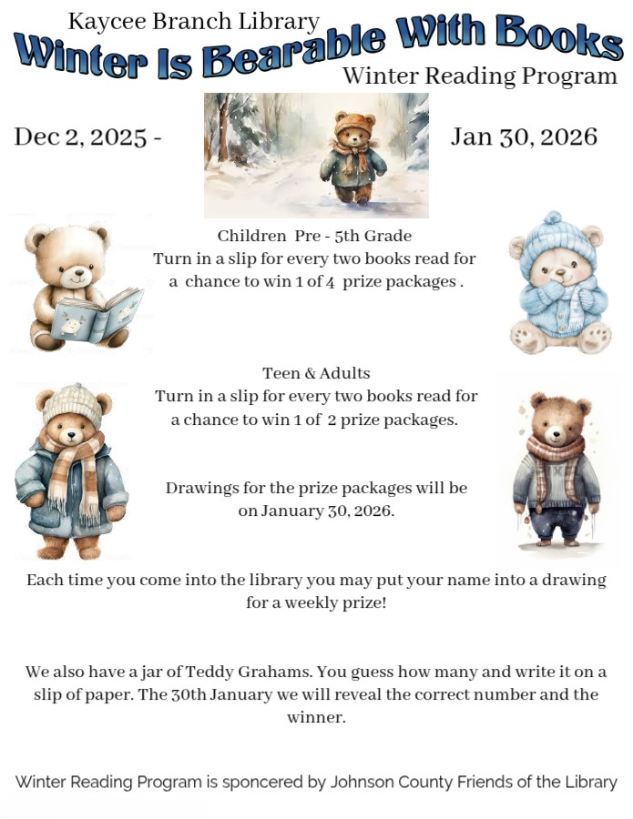 Winter Reading Program Image
