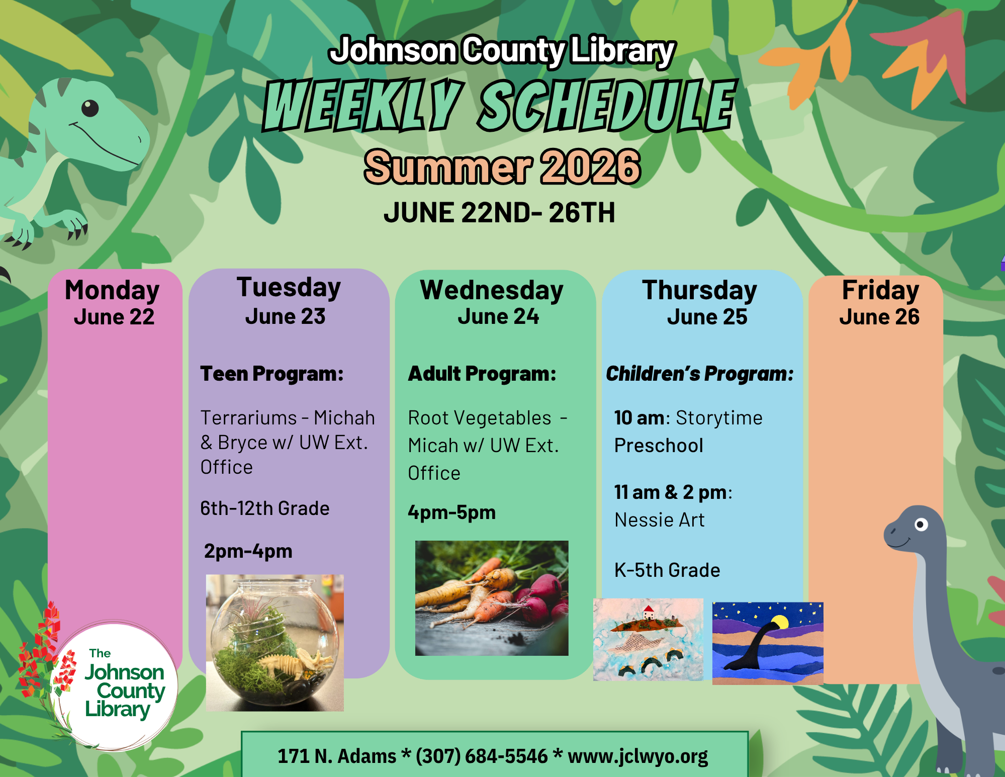 Summer Reading Schedule This Week Image