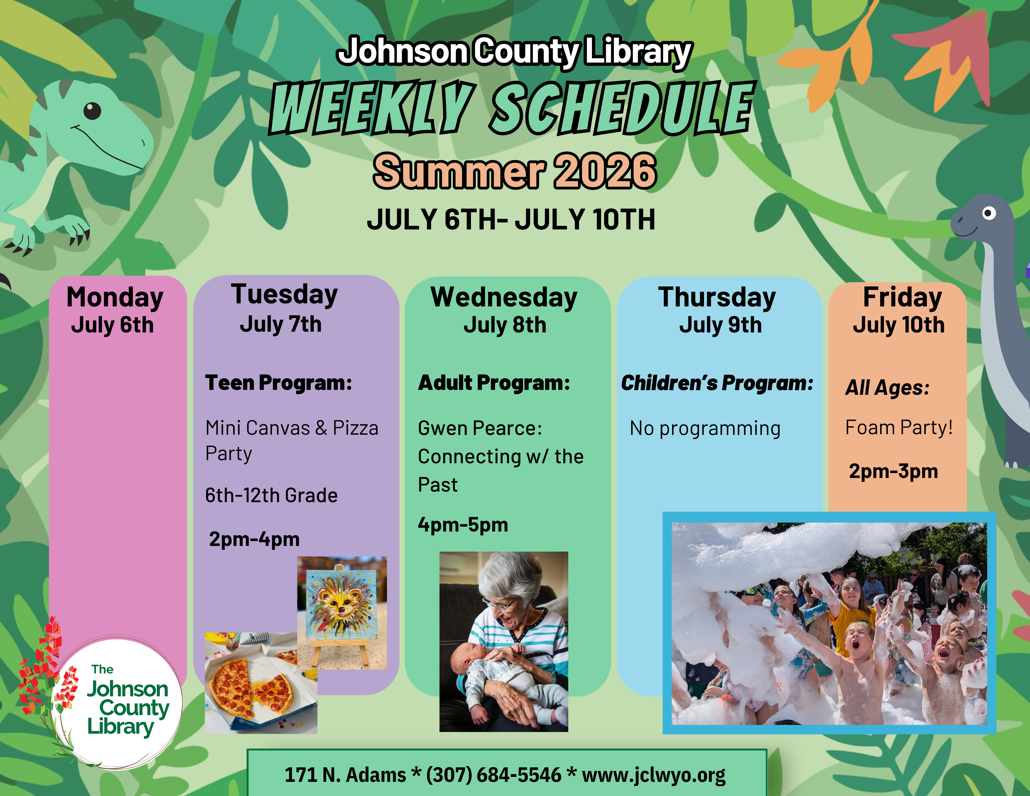 Summer Reading Schedule This Week Image